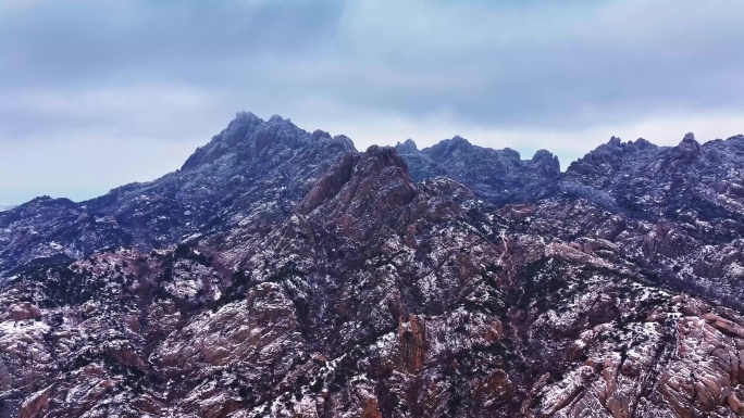 大珠山雪景航拍