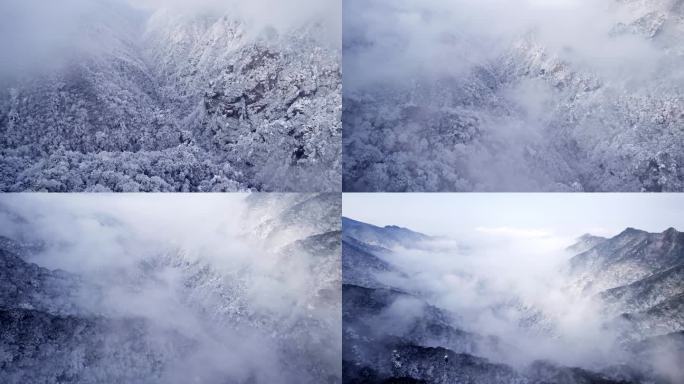 梵净山雪景