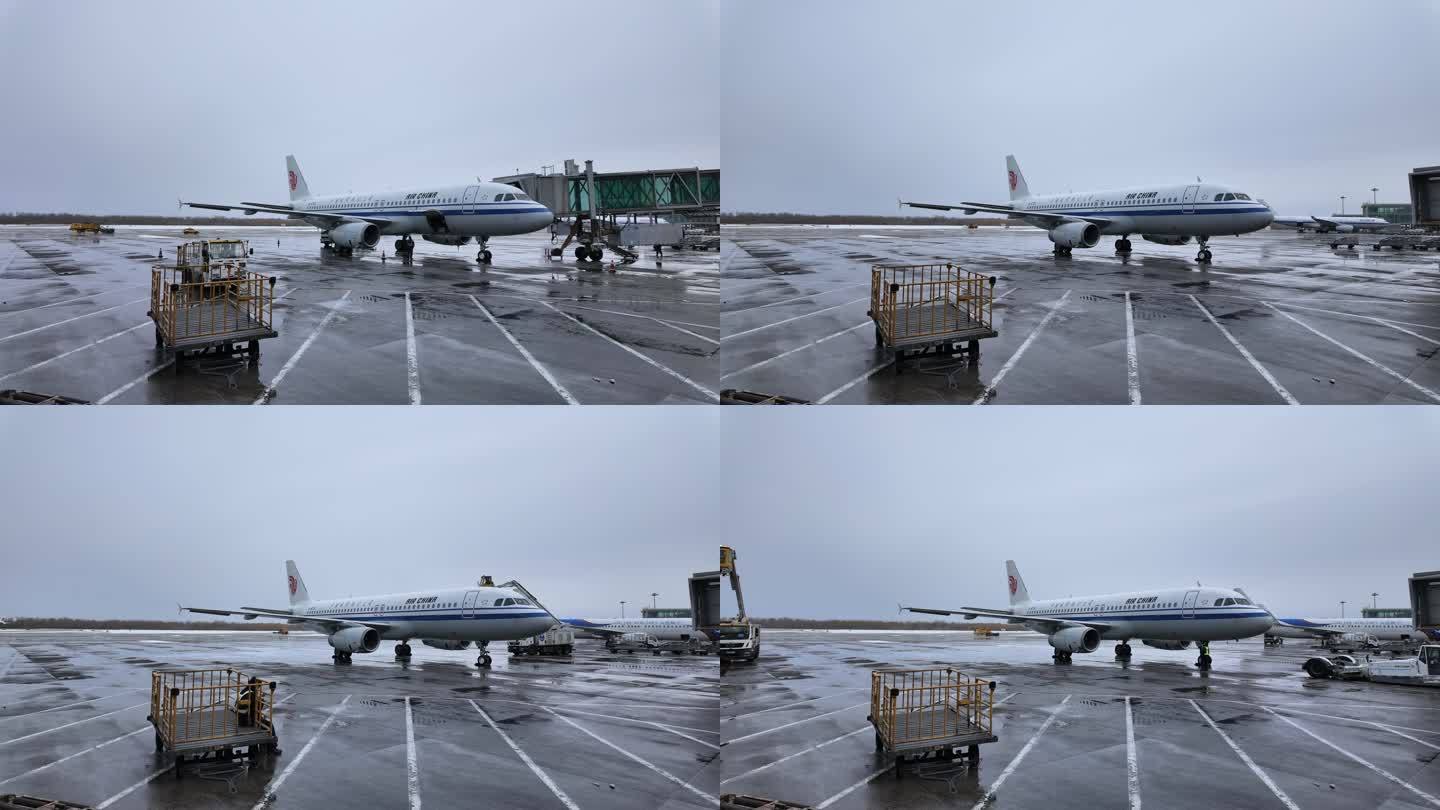 飞机除冰过程延时