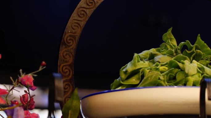 S14—饭店大厅菜品展示