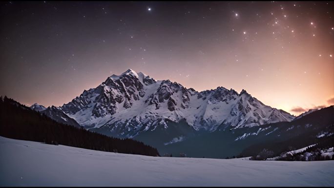 唯美高山星夜合集