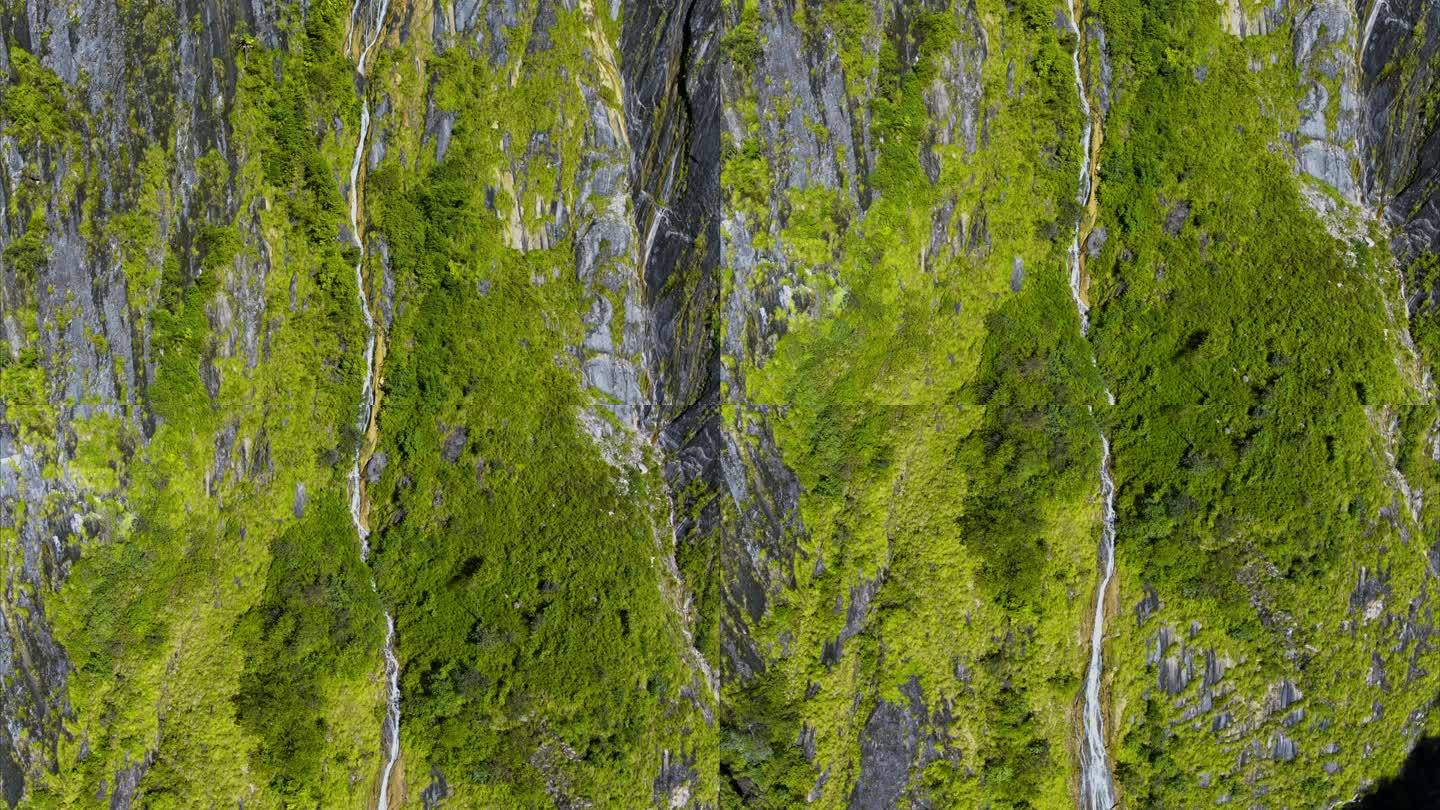 高原溪流清澈的高山融水