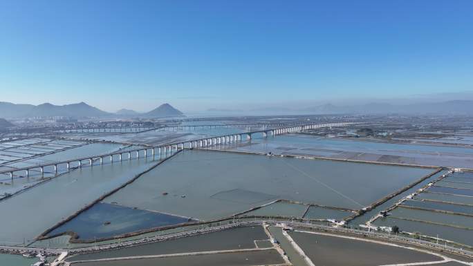 汕尾晨洲蚝乡旅游区航拍