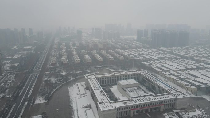 河南济源雪景