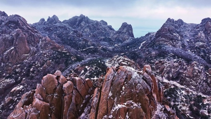 雪后大珠山