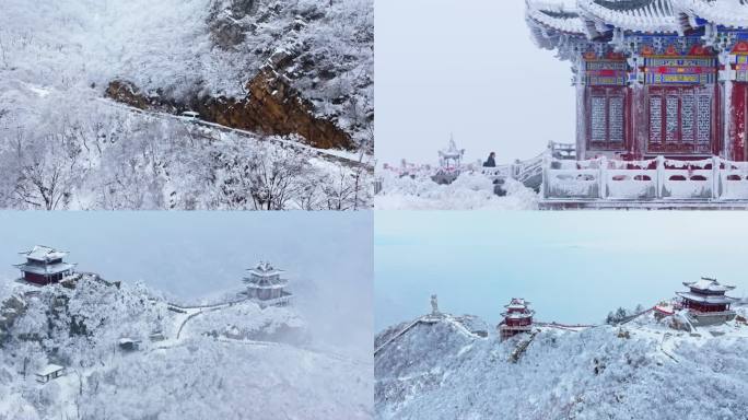 老乐山雪景