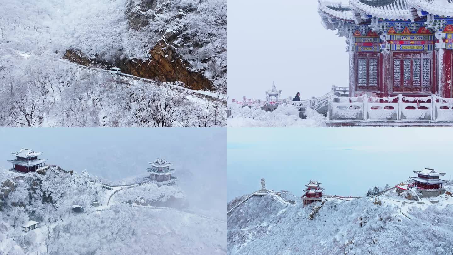 老乐山雪景