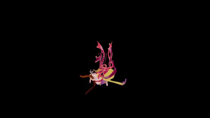 敦煌飞天路径动画