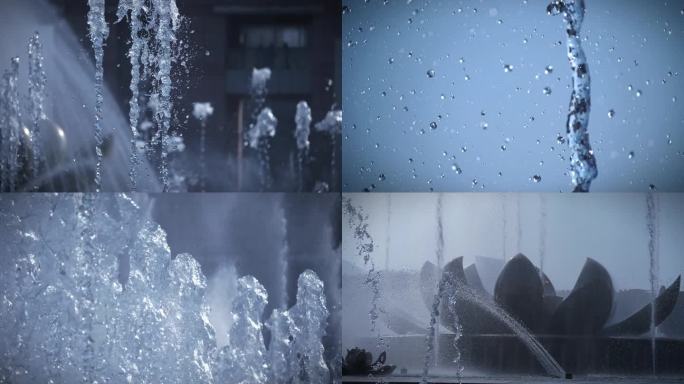 喷泉各种形态的水宣传片纪录片适用