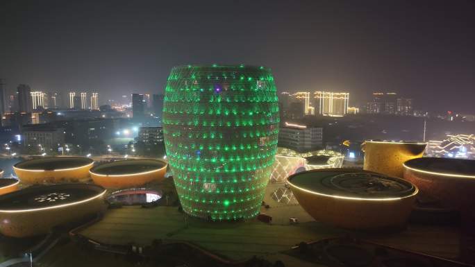 醴陵陶瓷博物馆夜景