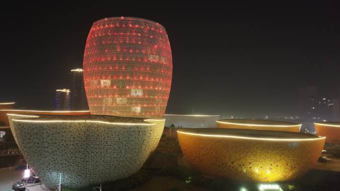 醴陵中国陶瓷谷夜景