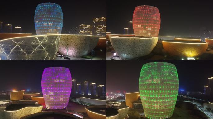 醴陵中国陶瓷谷夜景