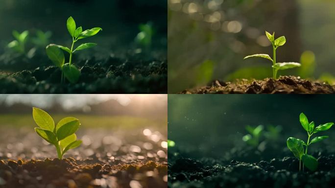 植物生长 禾苗 绿色生命 土壤 希望