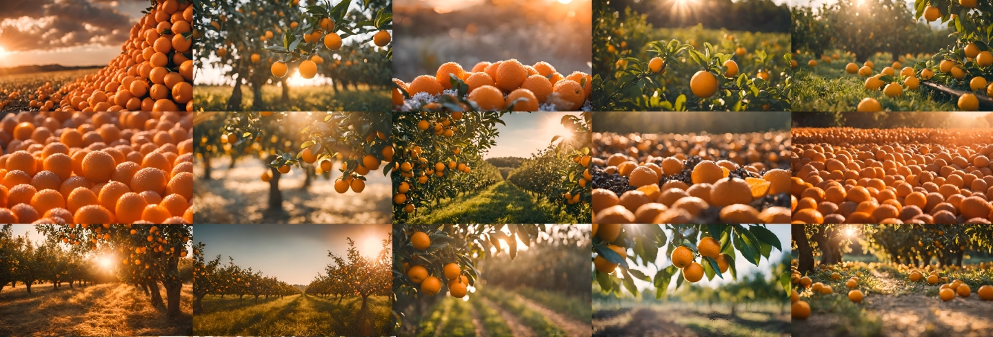 【4K高清】橙子、橘子空镜