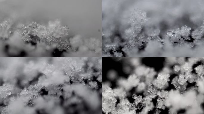 冰晶下雪