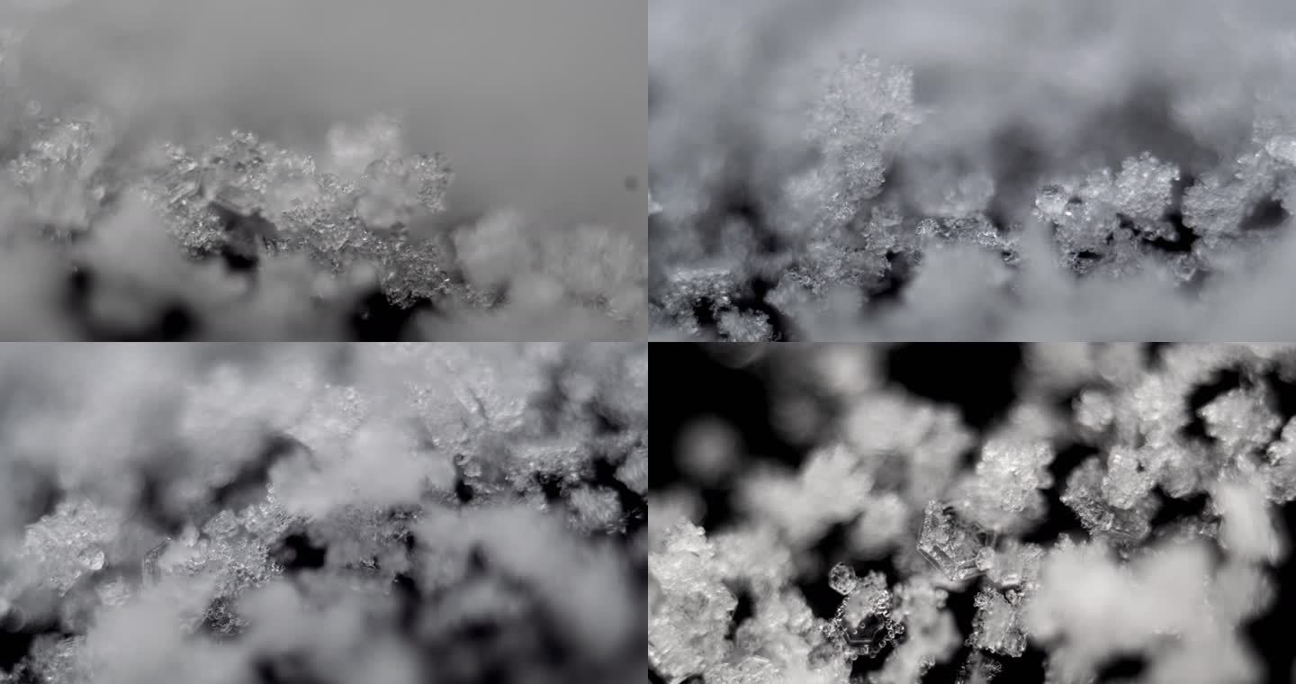 冰晶下雪