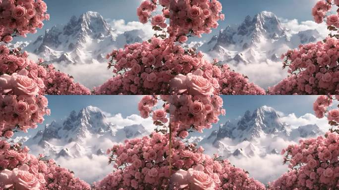 鲜花花朵女人花花朵视频