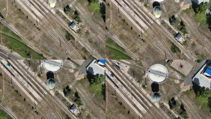 博克图百年机车库俯拍