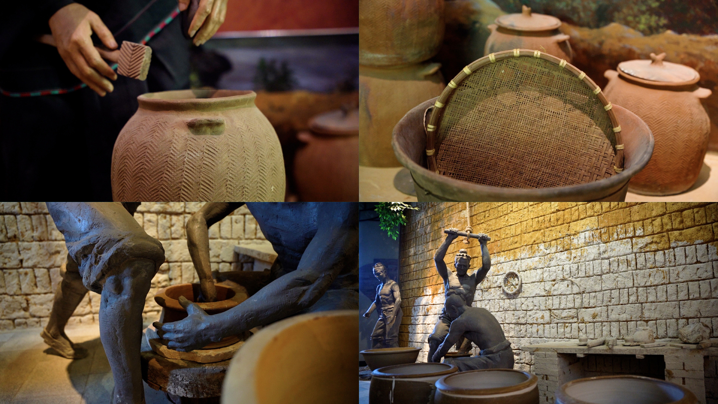 建水紫陶博物馆古法制陶历史资料