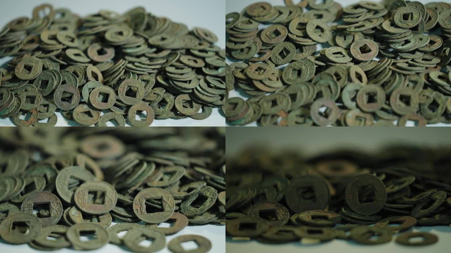 铜钱 古钱币春秋战国历史考古货币文物