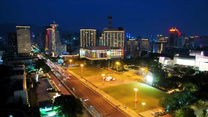 福州五一广场夜景