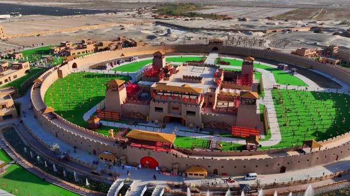 新疆阿克苏沙雅县它乾城景区