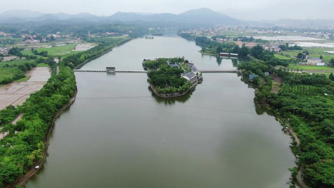 合集湖南湘潭湘乡市东山岛茅浒水乡4A景区