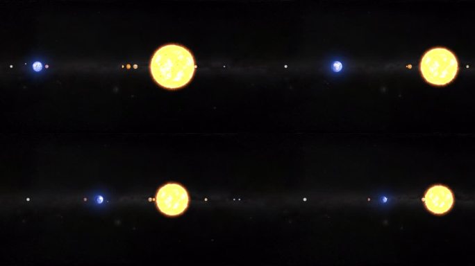 VR_8K太阳星系360度全景