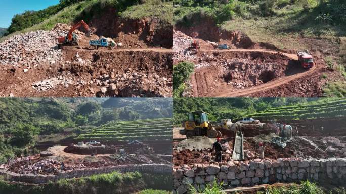 土地流转 土地整理  标准化农田建设