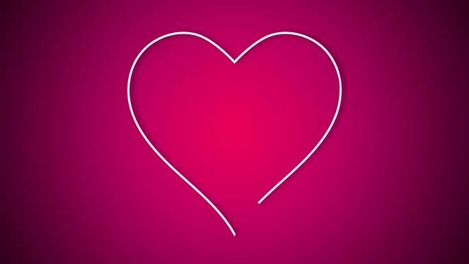 情人节的心带箭头在粉红色的背景