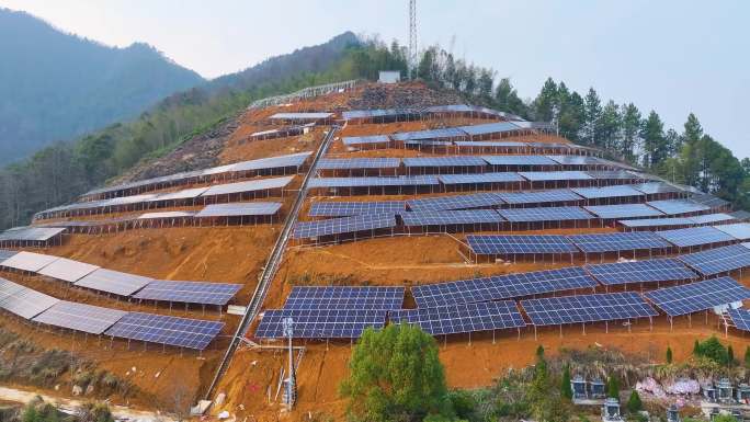 农村光伏发电新能源科技环保节能太阳能发电