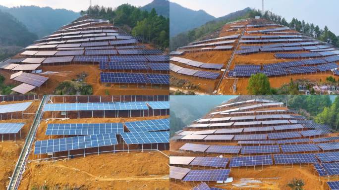 农村光伏发电新能源科技环保节能太阳能发电