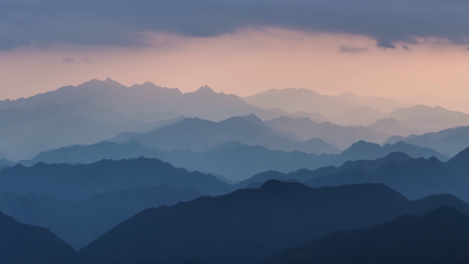 大气群山,天文台,耶稣光晚霞,自然山川