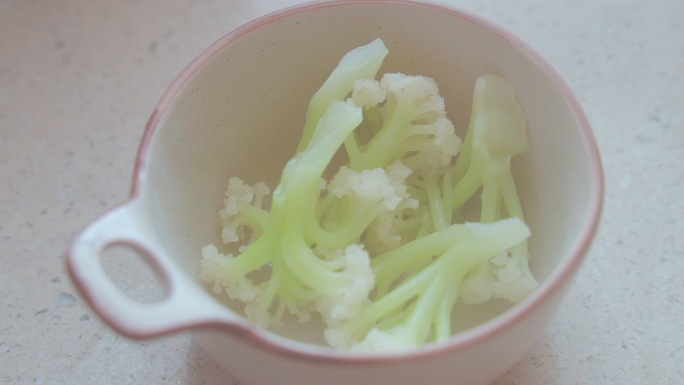 减脂早餐美食制作低卡饮食菜花玉米