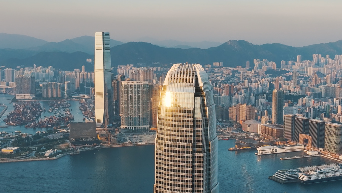 4K香港航拍延时地标合集