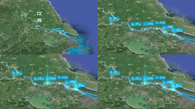 4k区位地图江苏长江过江通道长江大桥隧道