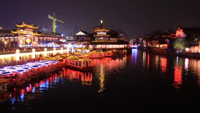 南京秦淮河夜景