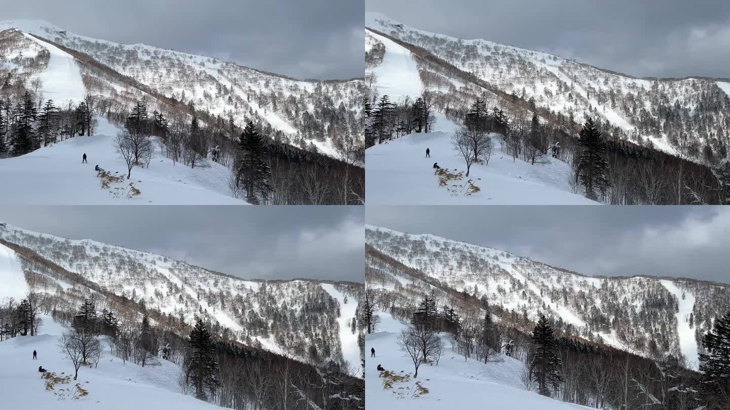 Tomamu是北海道中部一个现代化的高级滑雪胜地，从札幌以南乘火车约90分钟即可到达。度假村覆盖了两