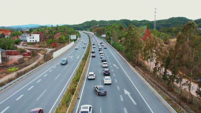 高速公路车流