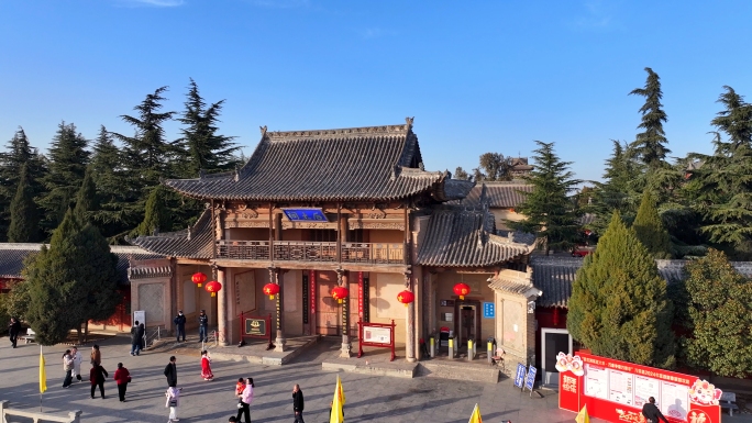 万荣县后土祠 秋风楼