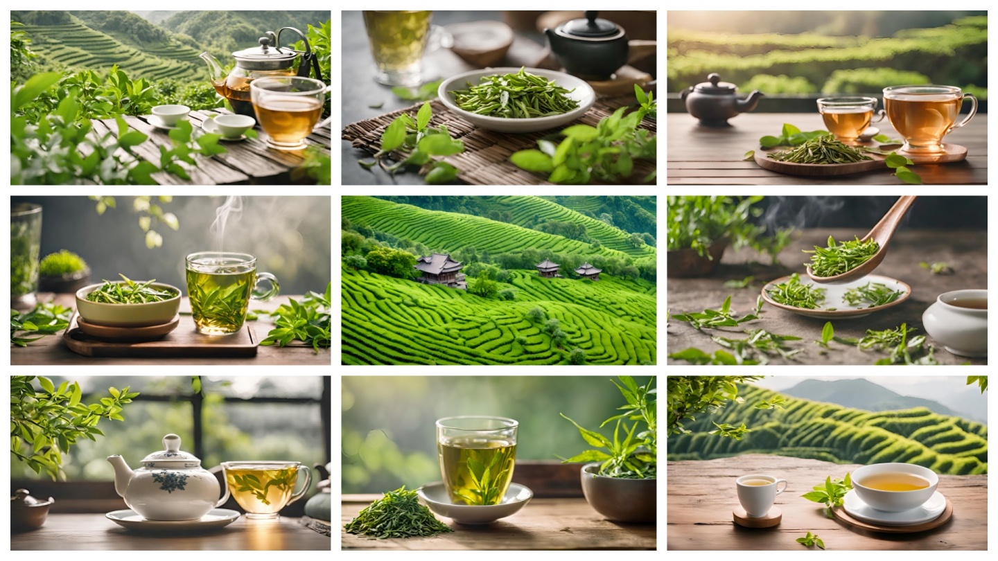 绿茶 茶园 茶叶