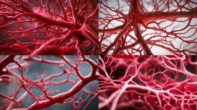 人体神经血管毛细血管
