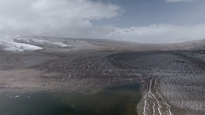 黑石北湖 雪山 湖泊 藏北高原