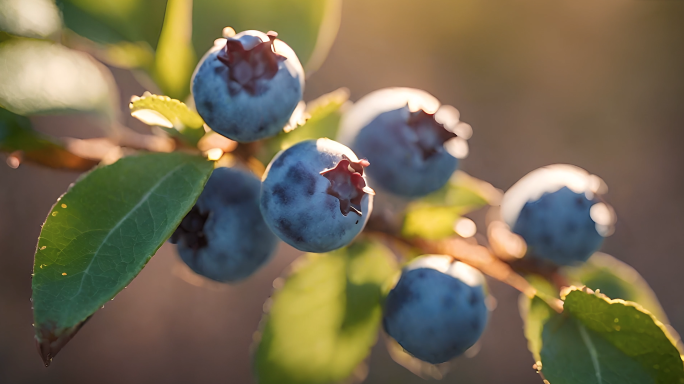 蓝莓采摘种植新鲜农家水果【原创可商用】