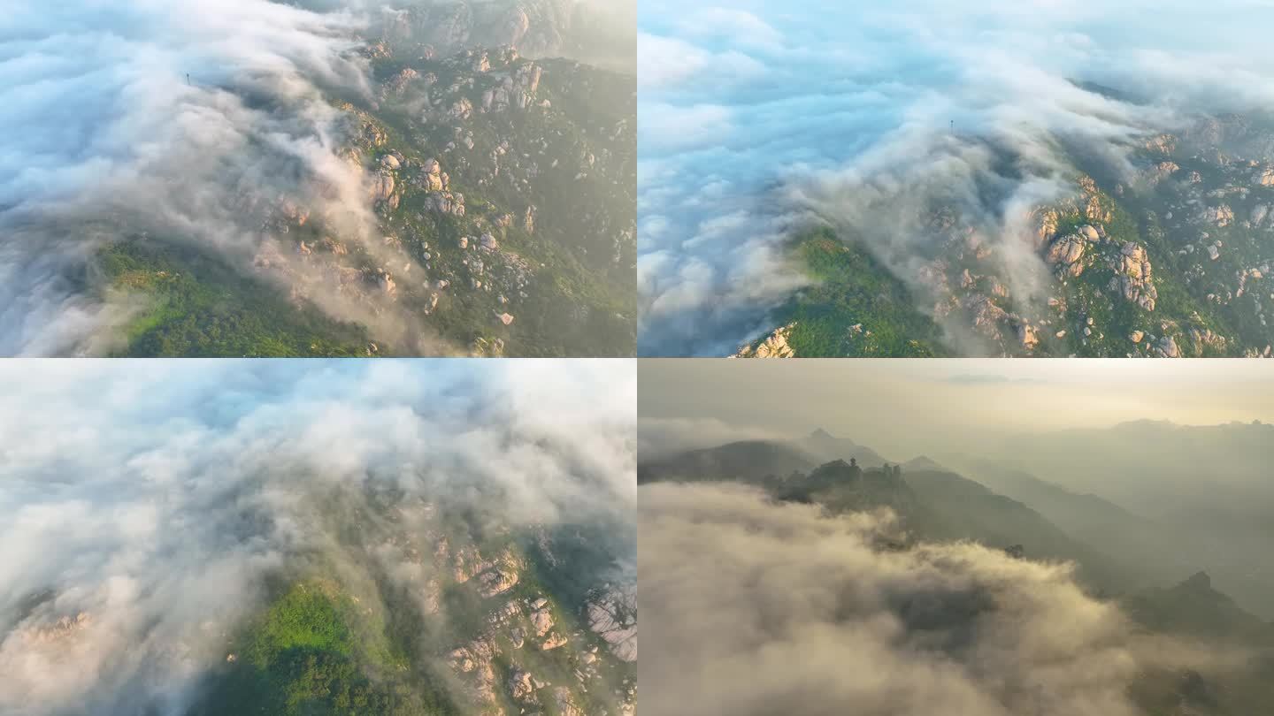 【原创4k】云海山川森林大山风景云海云雾