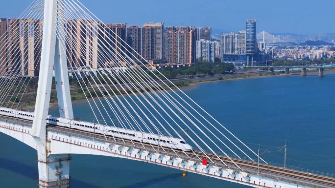 【多镜头】中山西江外海大桥航拍2024