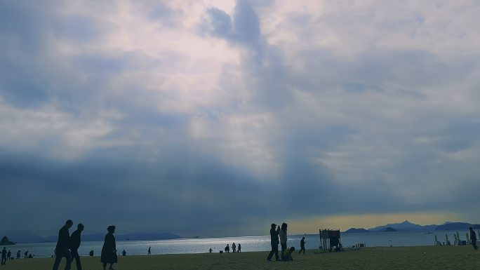 V1-0040_大梅沙海滩海水