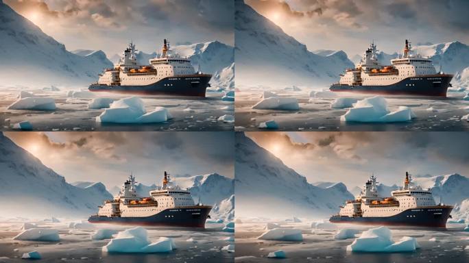 南北极科考船