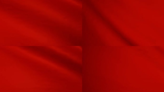 4k超宽屏大尺寸红旗背景 慢速升格红绸
