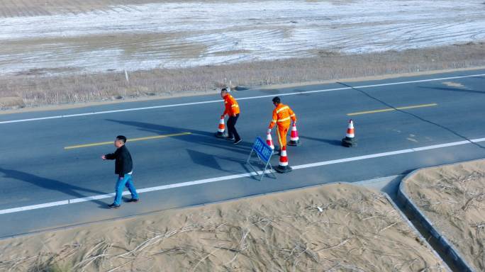 道路养护清理积沙养护公路